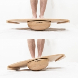 Balanční deska Woodboards Original Rehabo 360